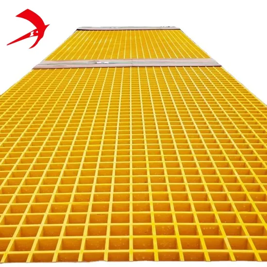 Micro Mesh Molded Fiberglass Reinforced Plastic Composite GRP FRP Grating